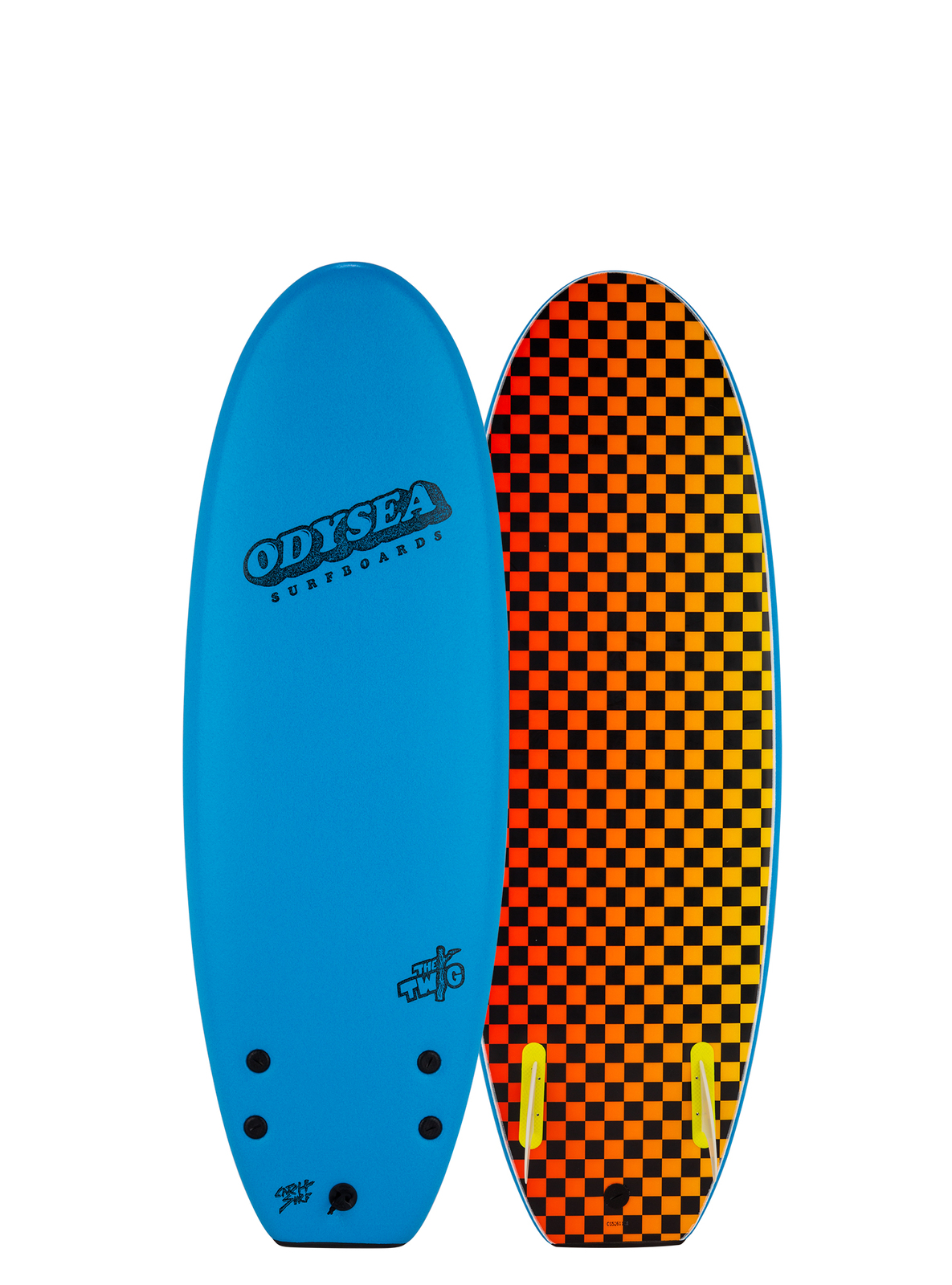 The Catch Surf Odysea - Twig 4'10 Twin Fin. This board is designed