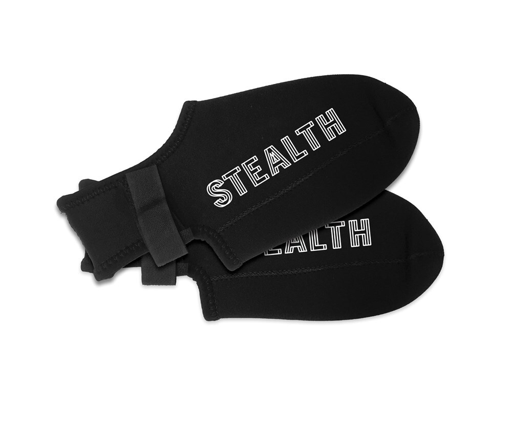 STEALTH Neoprene Fin Socks/ Savers- Pair - Black | eBay