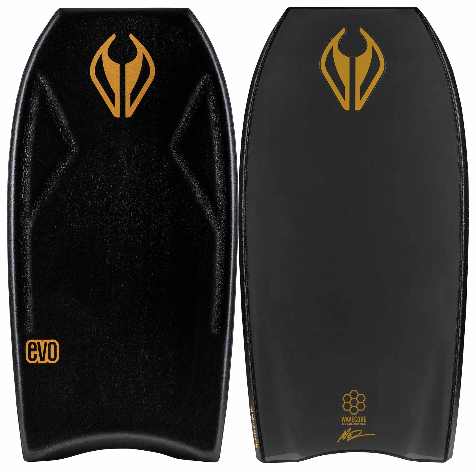 NMD Evolution PE Core bodyboard. The Evo is designed for intermediate to advanced riders