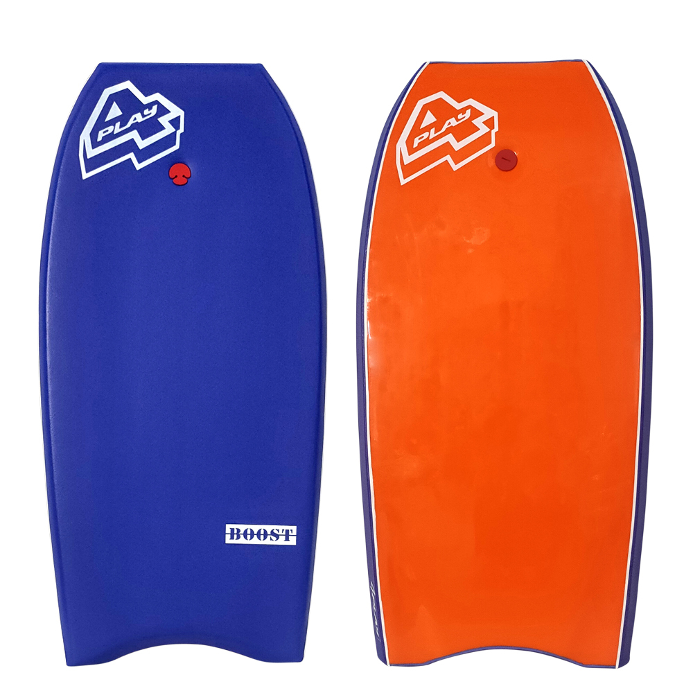 4Play Bodyboards Boost PE core. This boogie board is designed for beginners