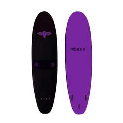Coffin 7'0 Thruster Black Deck/ Violetn Slick
