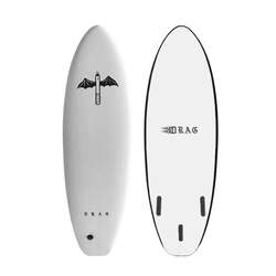 Dart 6'6 White Deck White Slick