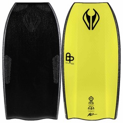 BP Quad Bat Tail Black Deck Yellow Slick