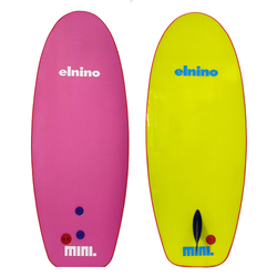 Mini 44 Single Fin Pink Deck